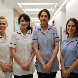 A portrait of the Occupational Therapy and Physiotherapy team.